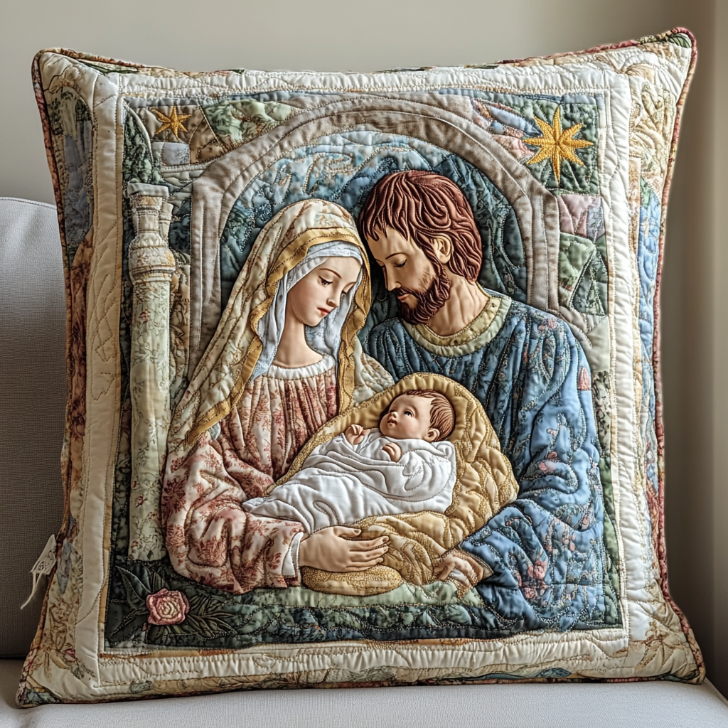 Nativity TAI181024472 Quilted Pillow Case