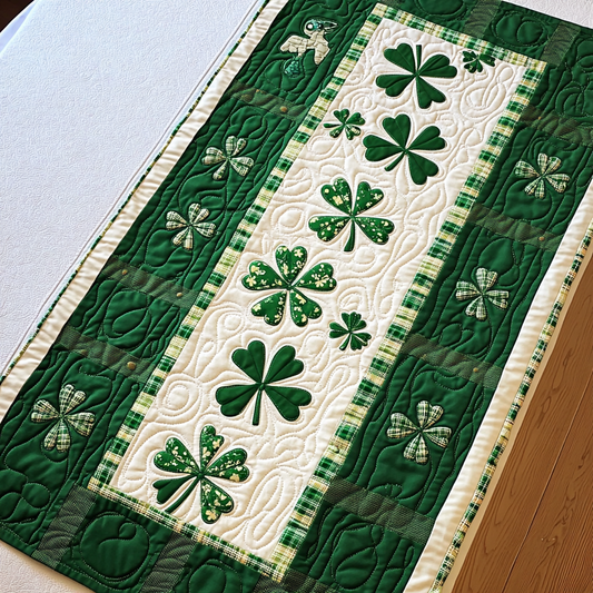 Shamrock TAI121024007 Quilted Table Runner