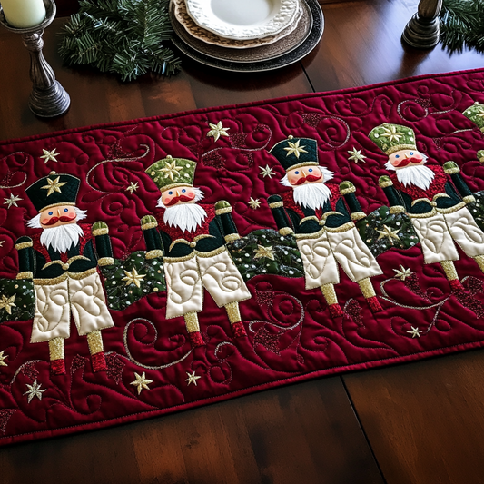 Christmas Nutcracker TAI091024387 Quilted Table Runner