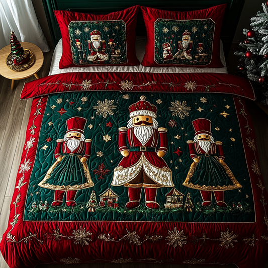 Christmas Nutcracker TAI201124162 Quilt Bedding Set