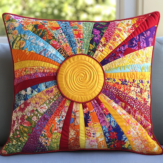 Hippie Sun TAI121024046 Quilted Pillow Case