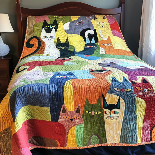 Cat TAI041024485 Quilt Blanket