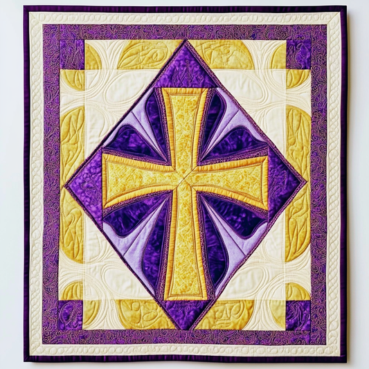 Christian Cross DAI231124057 Quilt Blanket