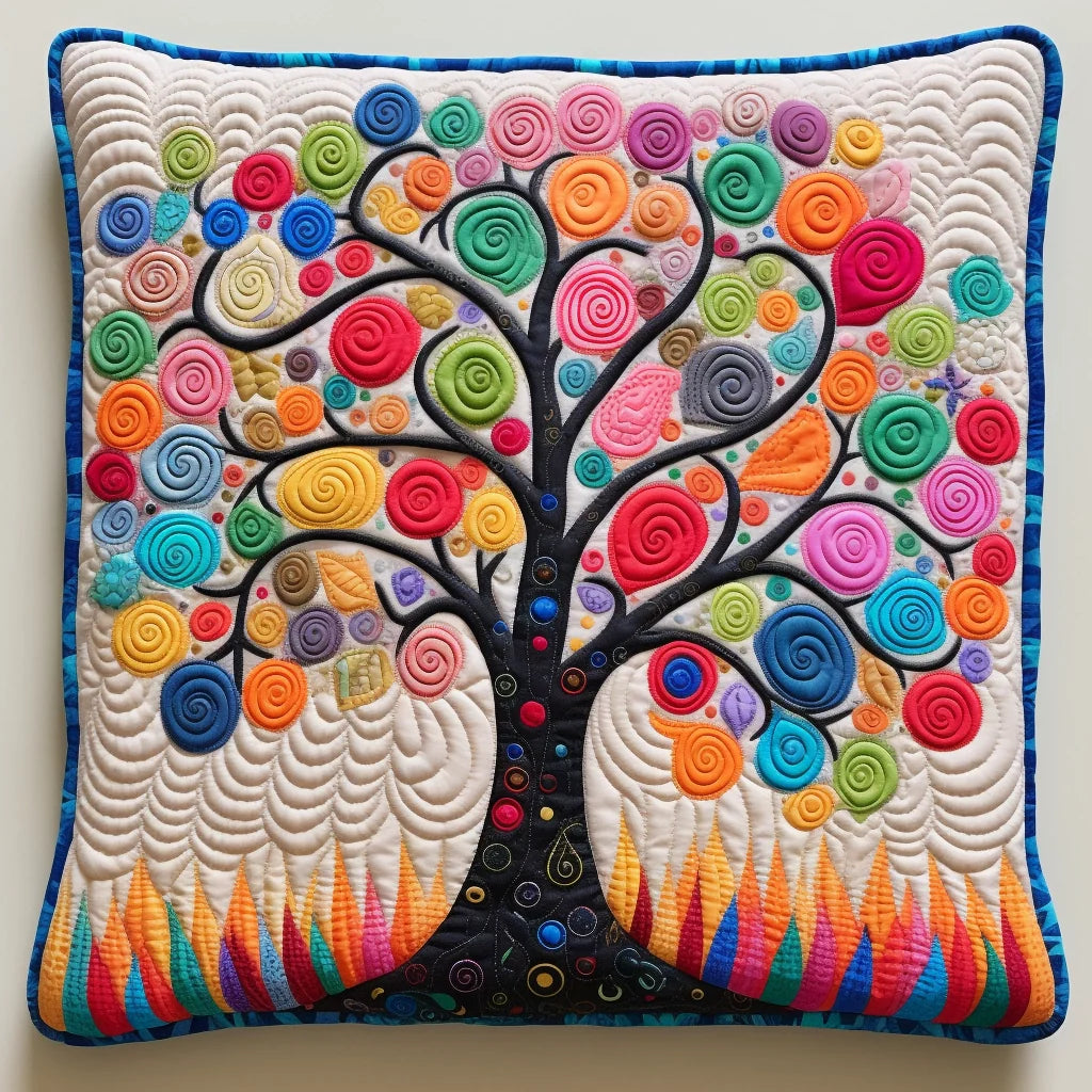 Tree Of Life TAI060324019 Quilted Pillow Case