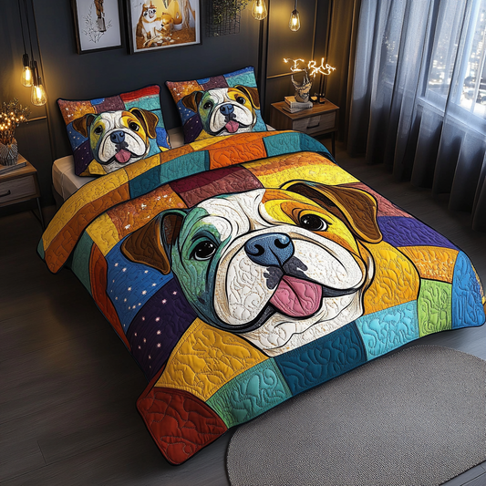 Bulldog TAI181024347 Quilt Bedding Set