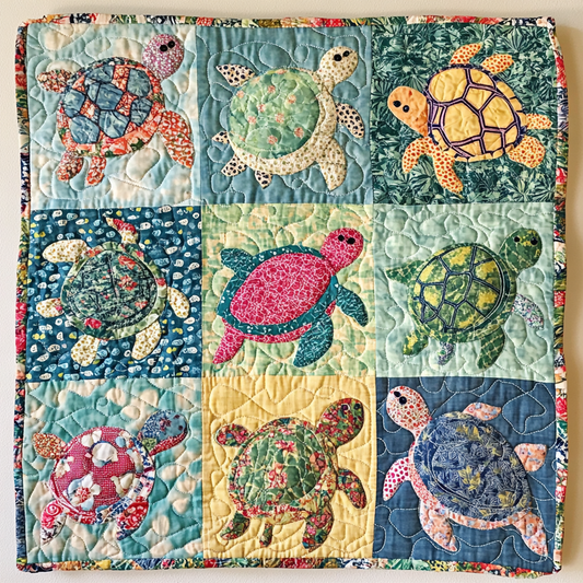 Sea Turtle TAI01102419 Quilt Blanket