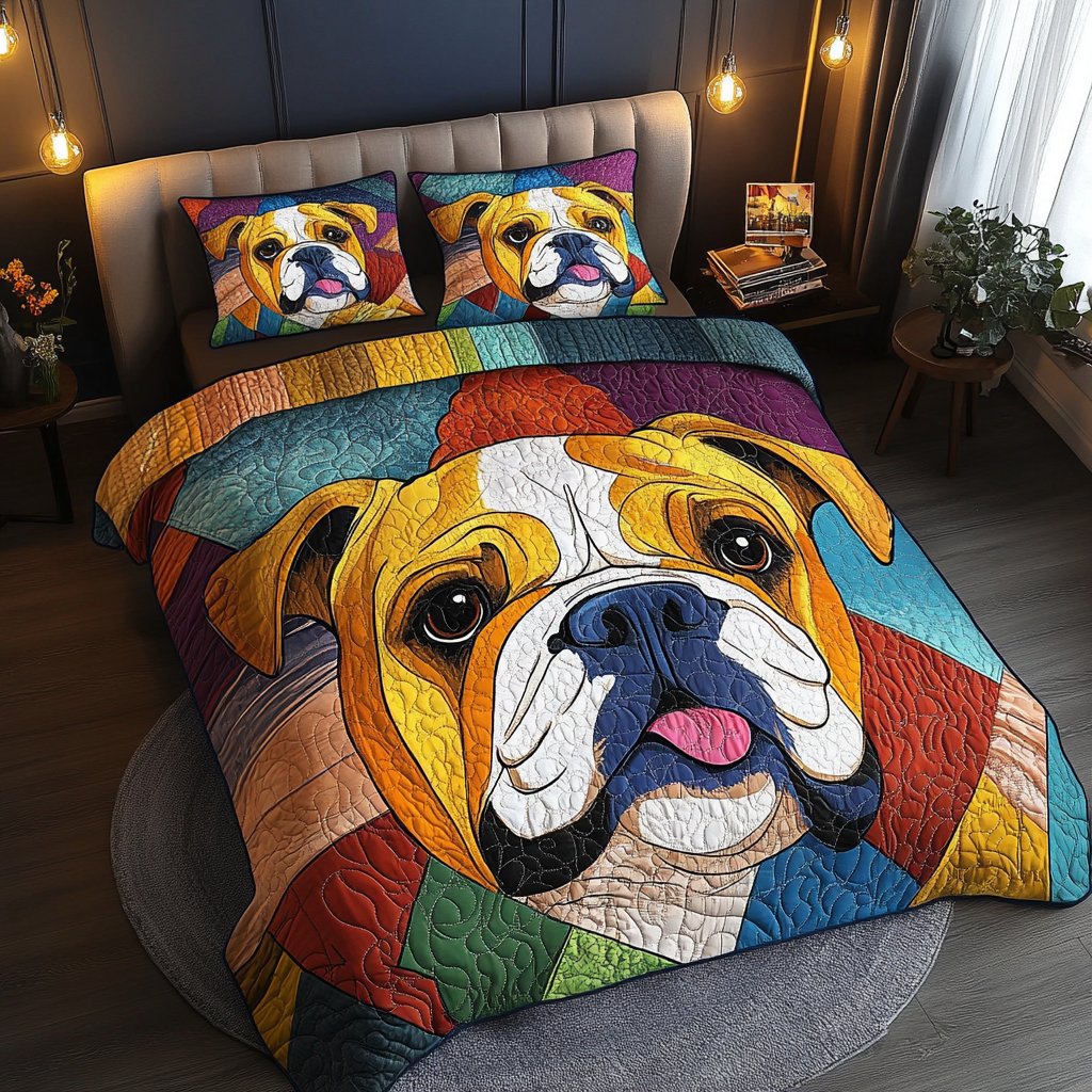 Bulldog TAI181024373 Quilt Bedding Set