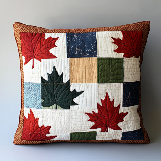 Maple Leaves DAI230924166 Quilted Pillow Case