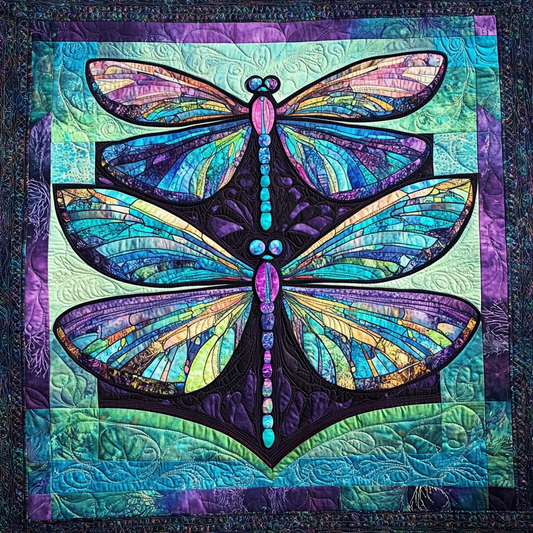 Dragonfly TAI151024412 Quilt Blanket