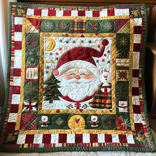 Christmas Santa TAI010824063 Quilt Blanket