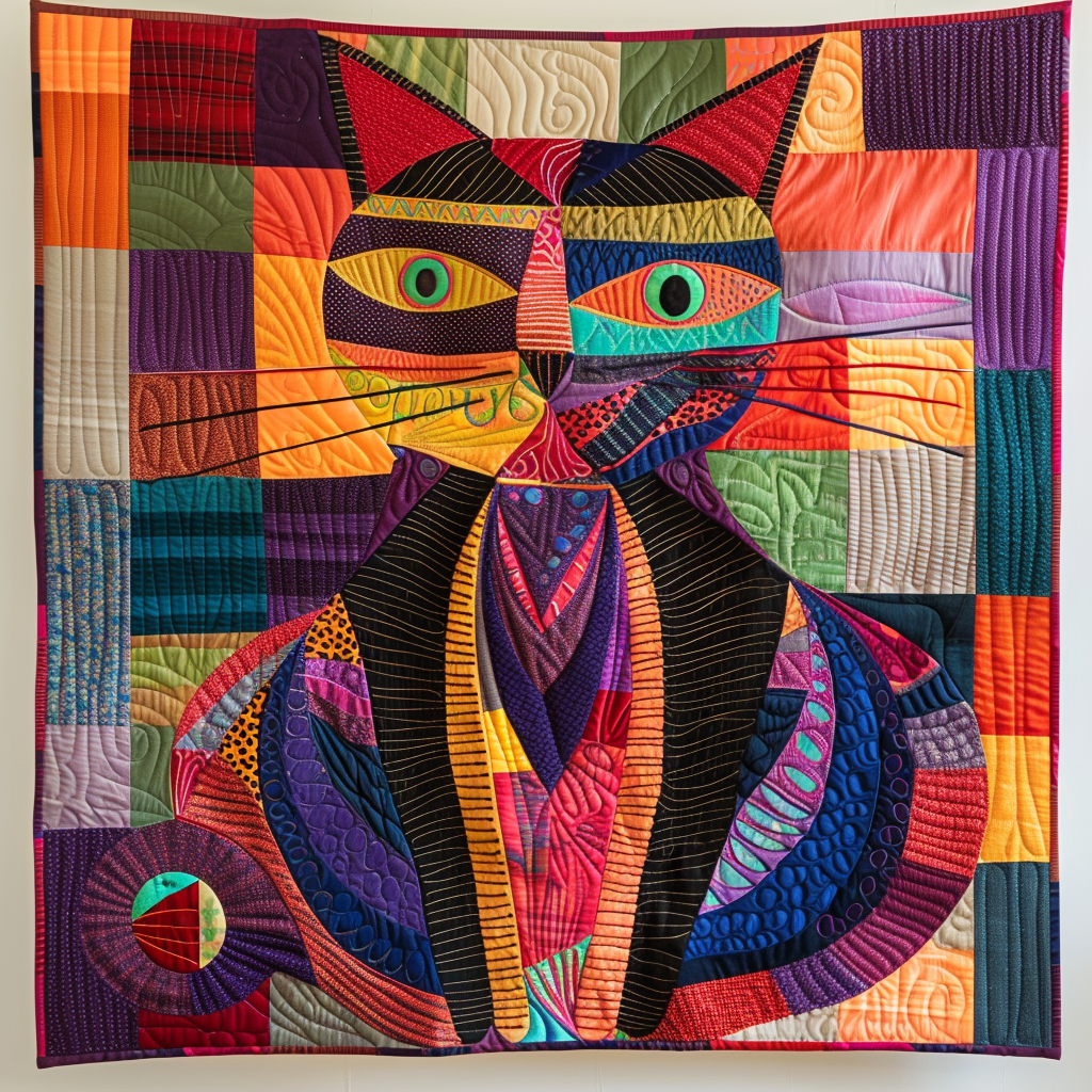 Cat TAI040624032 Quilt Blanket