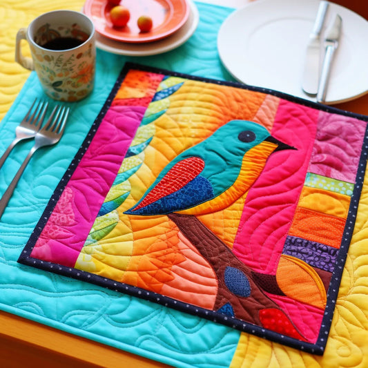 Bird TAI261223179 Quilted Placemats