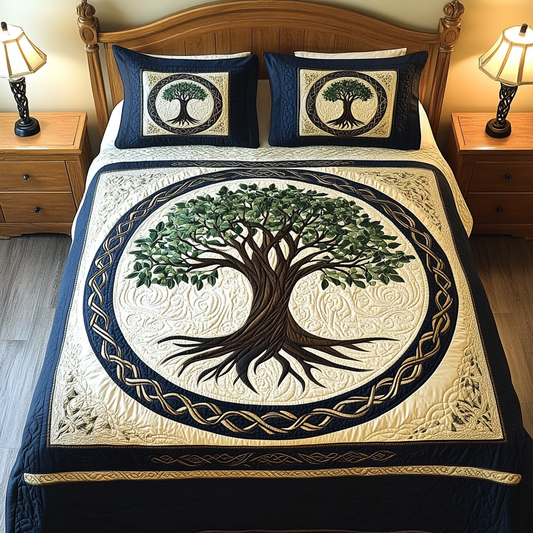 Celtic Tree Of Life TAI111124134 Quilt Bedding Set