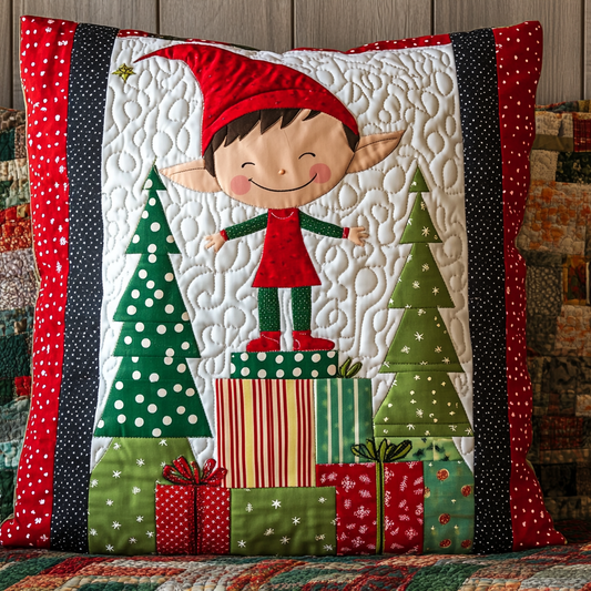 Christmas Elf DAI201124475 Quilted Pillow Case