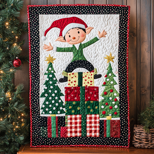 Christmas Elf DAI201124413 Quilt Blanket