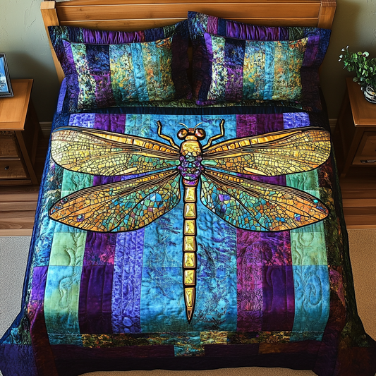 Dragonfly TAI181024162 Quilt Bedding Set