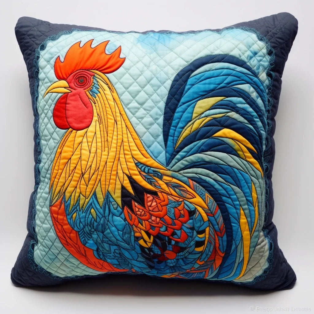 Chicken TAI060324030 Quilted Pillow Case