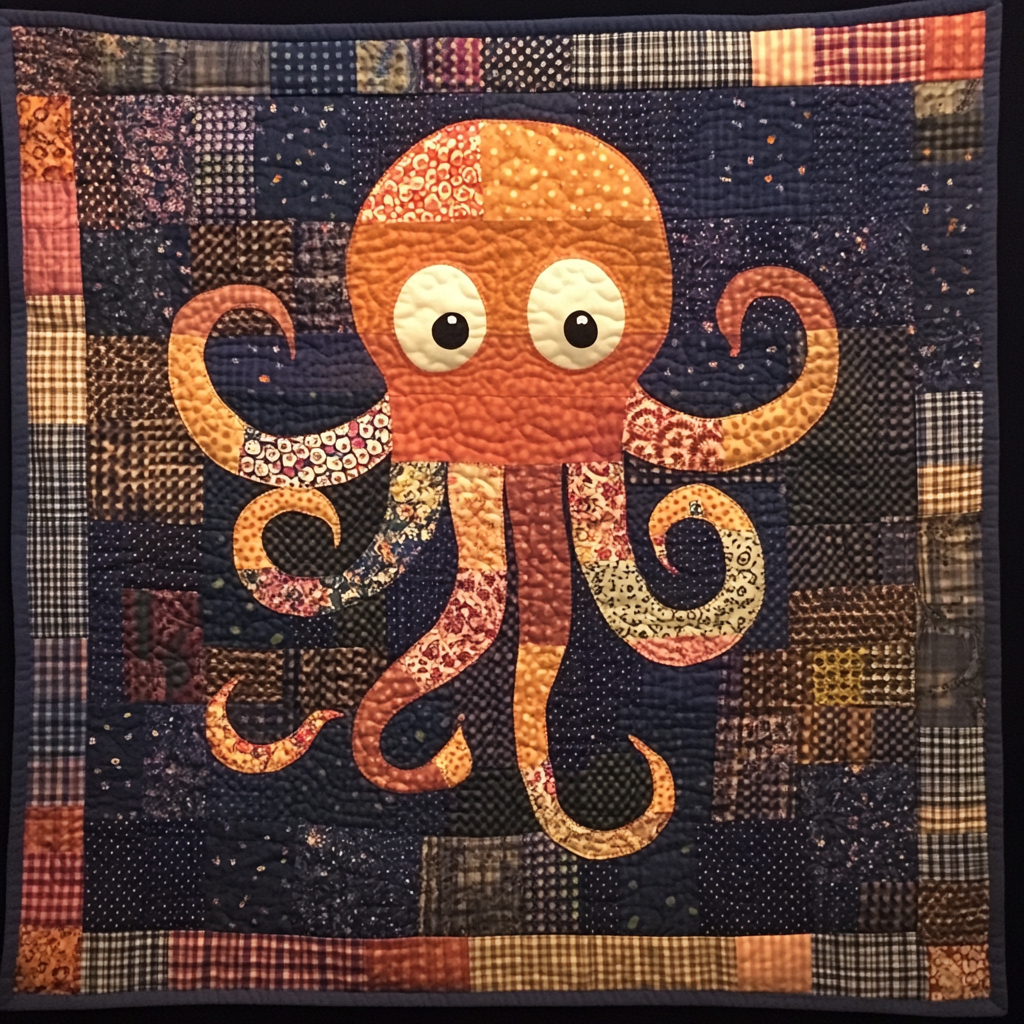 Octopus DAI040924229 Quilt Blanket