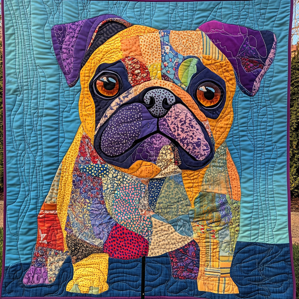 French Bulldog TAI121024074 Quilt Blanket