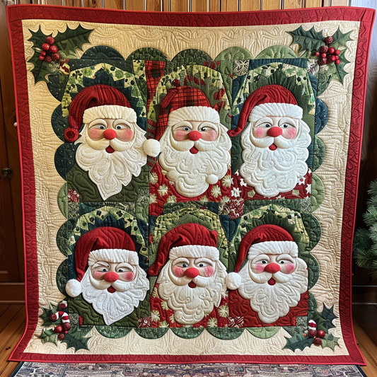 Christmas Santa TAI111124277 Quilt Blanket