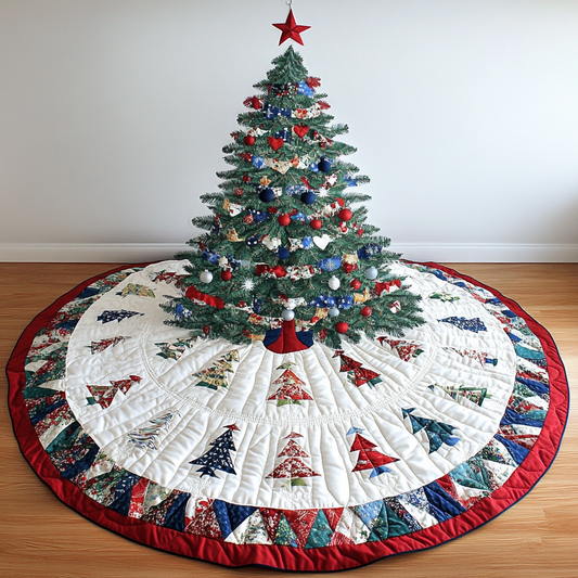 Christmas Tree DAI040924080 Quilted Tree Skirt