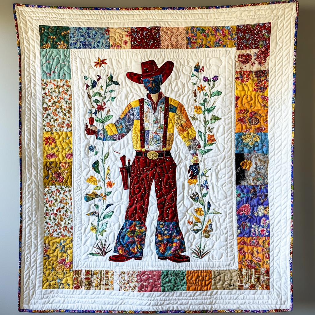 Cowboy TAI01102438 Quilt Blanket