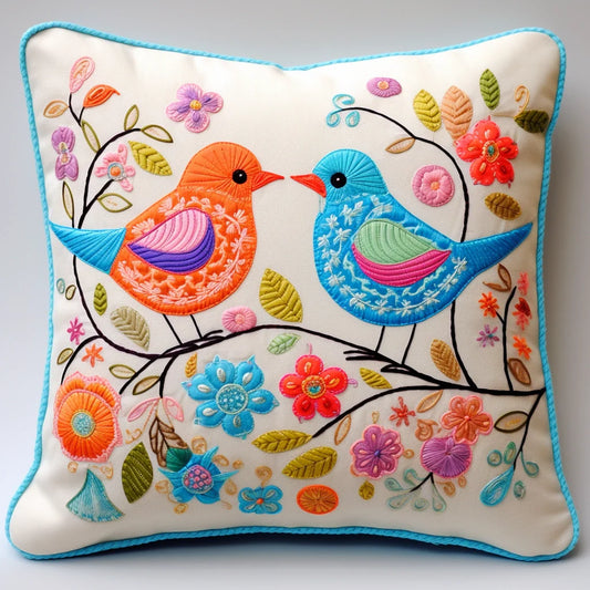 Bird TAI020324295 Quilted Pillow Case