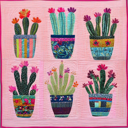 Cactus DAI010824103 Quilt Blanket