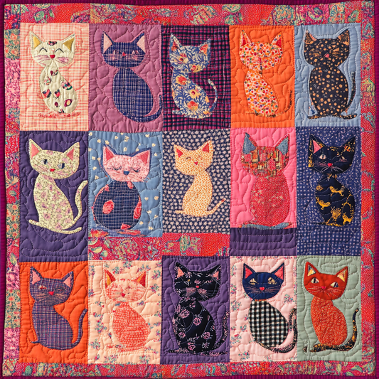 Cat DAI130824065 Quilt Blanket