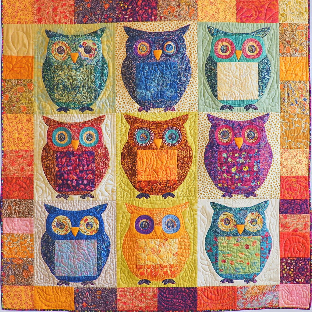 Owl DAI190824159 Quilt Blanket