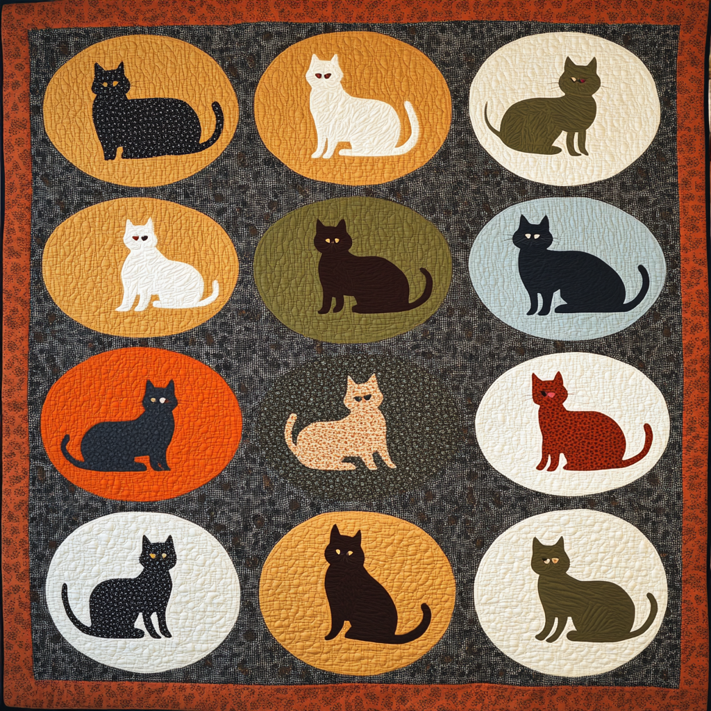 Cat DAI190824059 Quilt Blanket