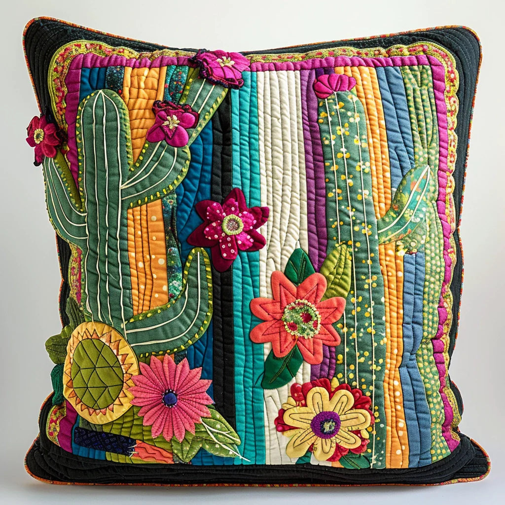 Cactus TAI240424178 Quilted Pillow Case