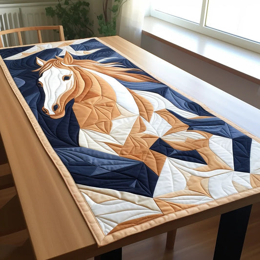 Horse TAI020324042 Quilted Table Runner