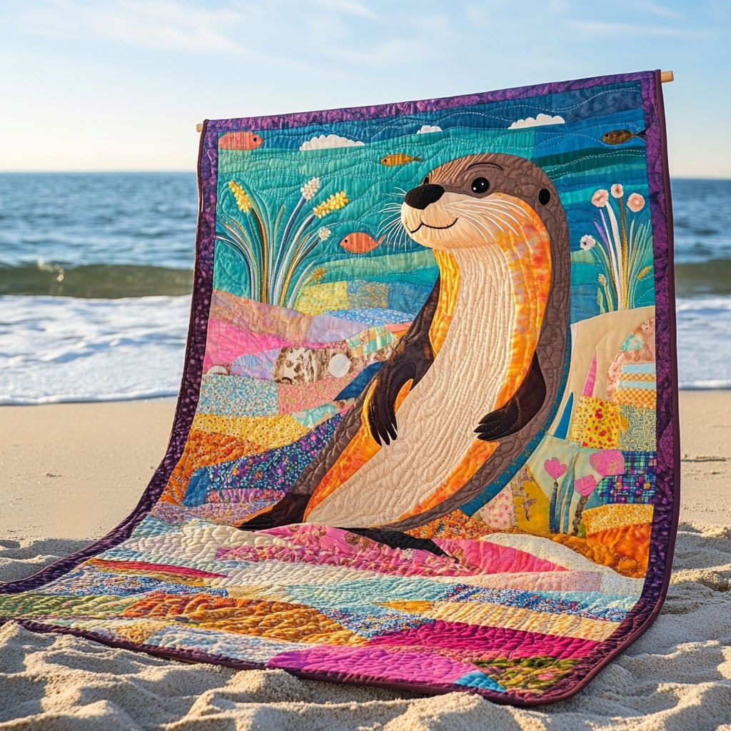 Otter DAI111124532 Quilt Blanket