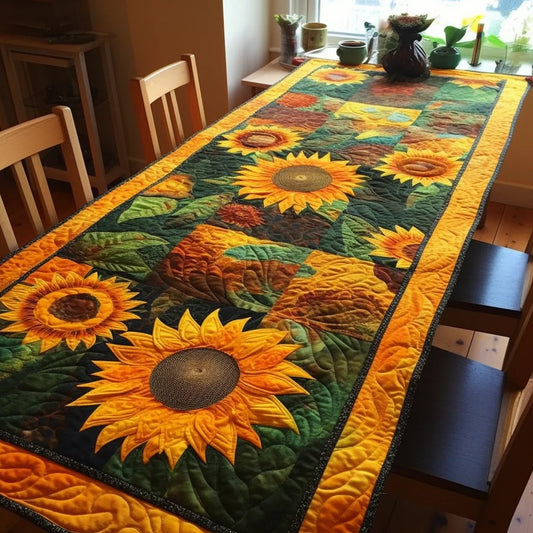 Sunflower TAI04122323 Quilted Table Runner