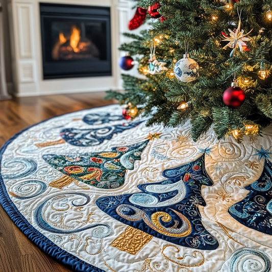 Christmas Tree TAI091024352 Quilted Tree Skirt