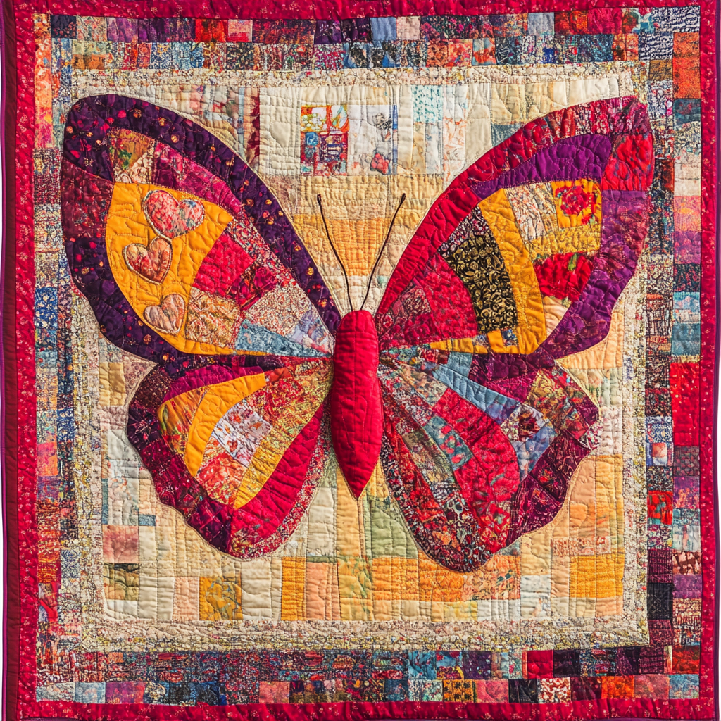 Butterfly DAI070824146 Quilt Blanket