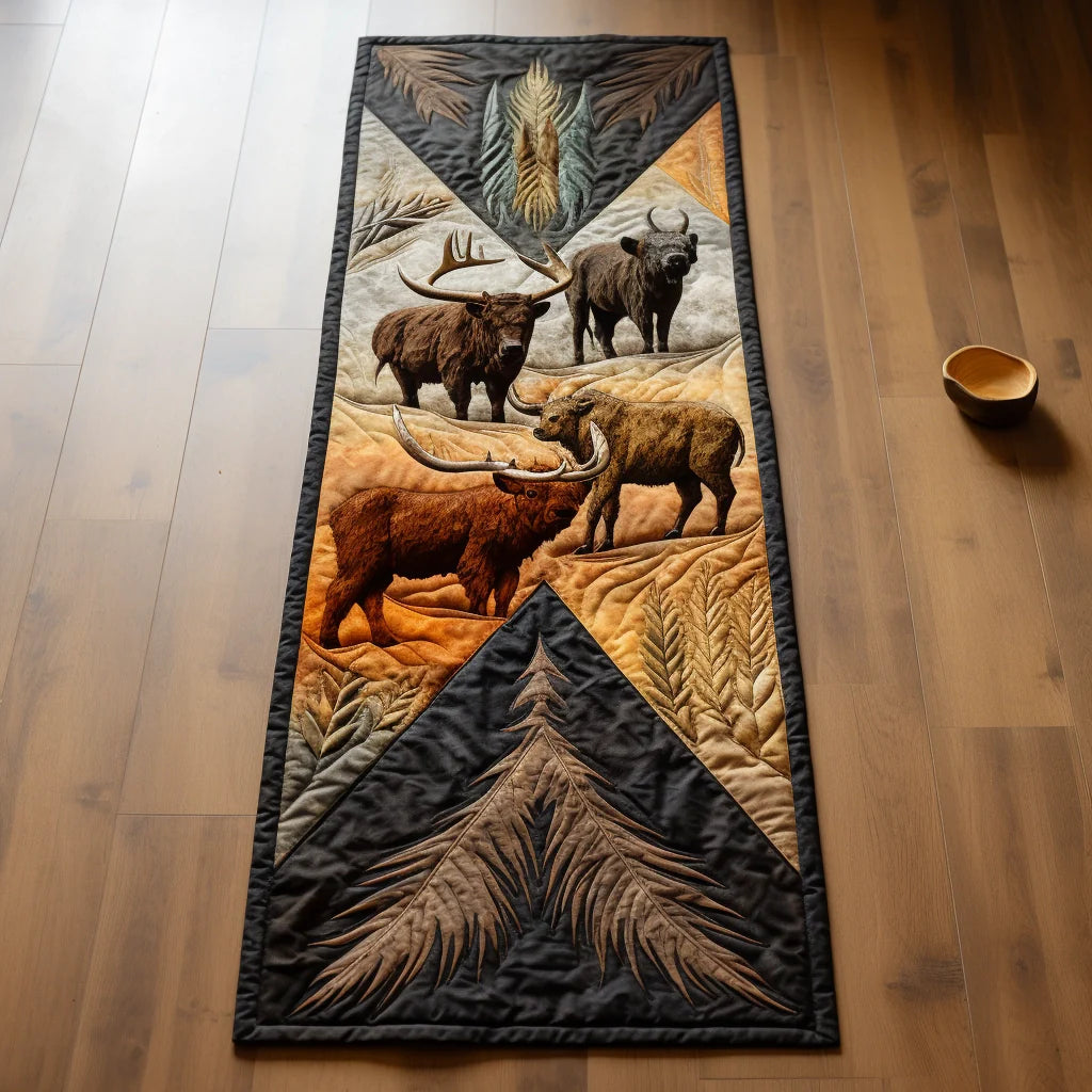 Bison TAI271223113 Quilted Table Runner