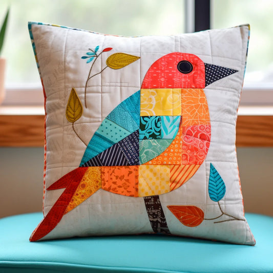 Bird TAI020324265 Quilted Pillow Case