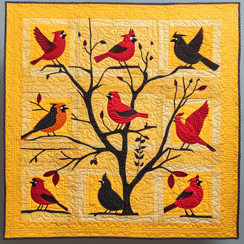 Cardinal DAI190824050 Quilt Blanket