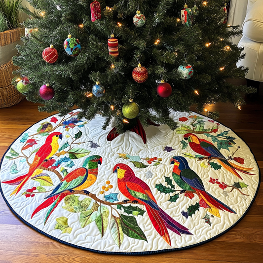 Parrot DAI231124146 Quilted Tree Skirt