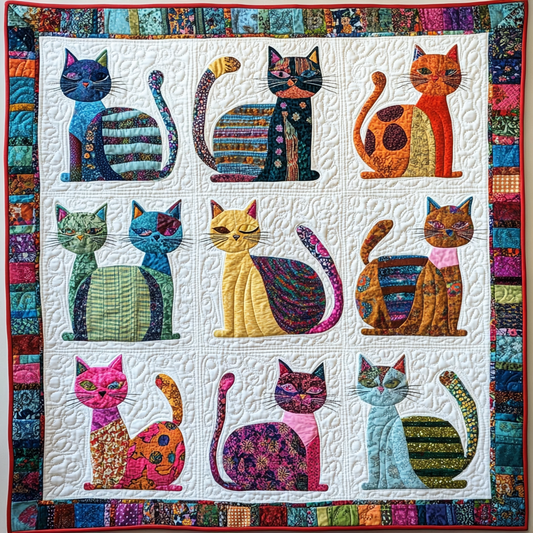 Cat TAI260924132 Quilt Blanket