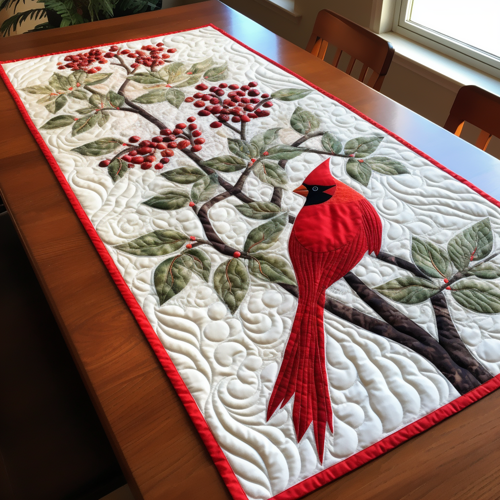 Cardinal TAI251124196 Quilted Table Runner