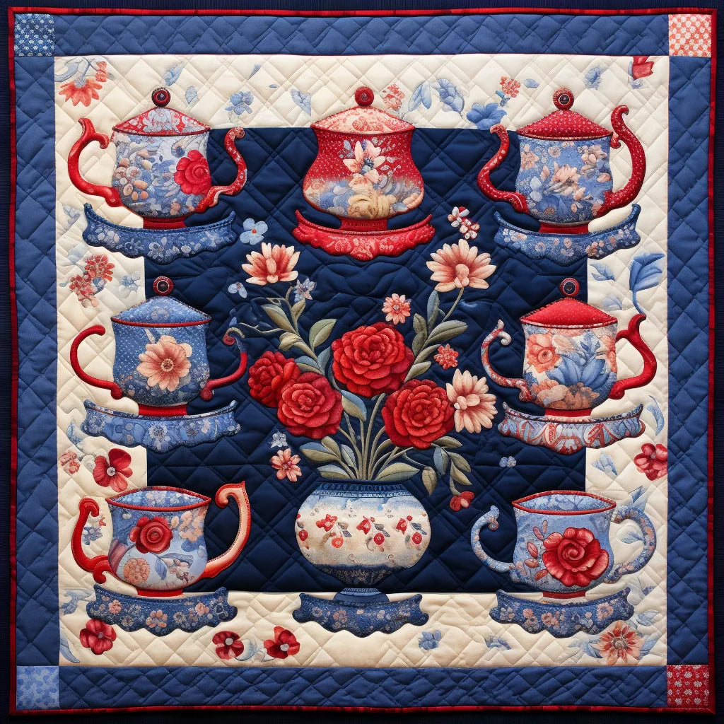 Teapot TAI260224017 Quilt Blanket