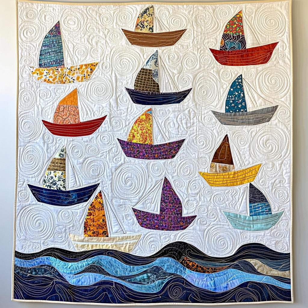 Boat DAI25102486 Quilt Blanket