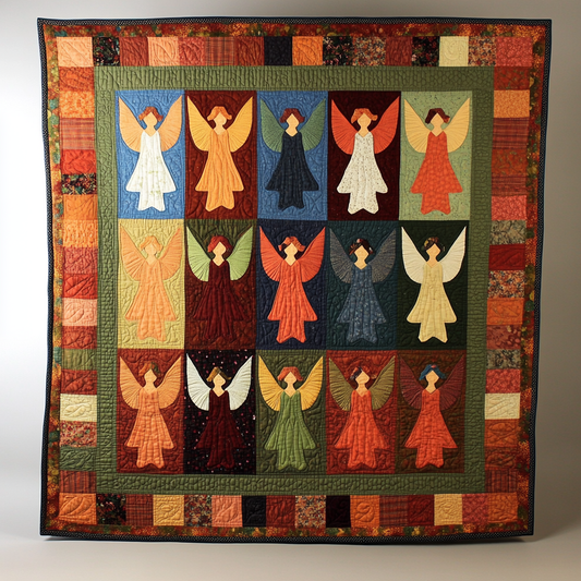 Autumn Angel DAI111124463 Quilt Blanket