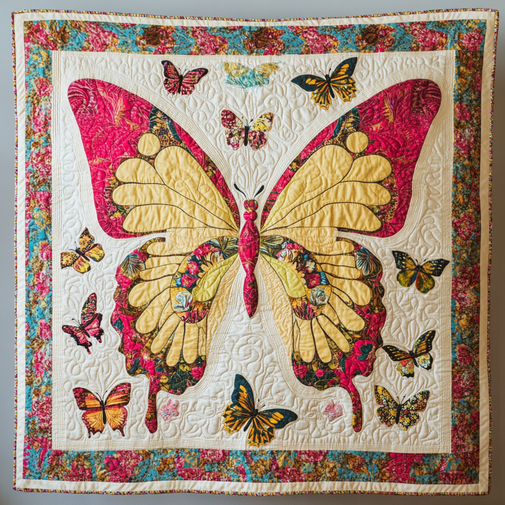 Butterfly DAI070824037 Quilt Blanket