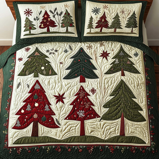 Christmas Tree TAI141124204 Quilt Bedding Set