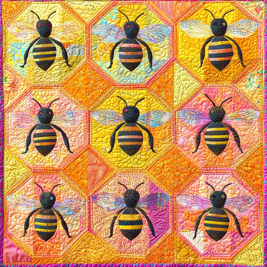 Bee DAI010824086 Quilt Blanket