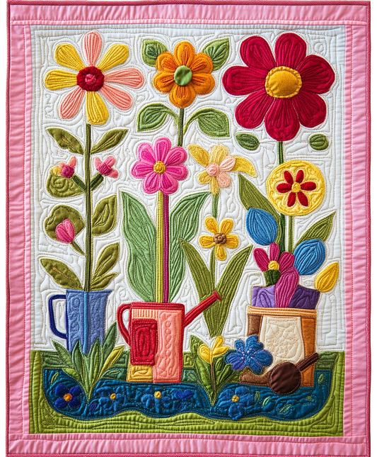 Flower Garden DAI281124075 Quilt Blanket